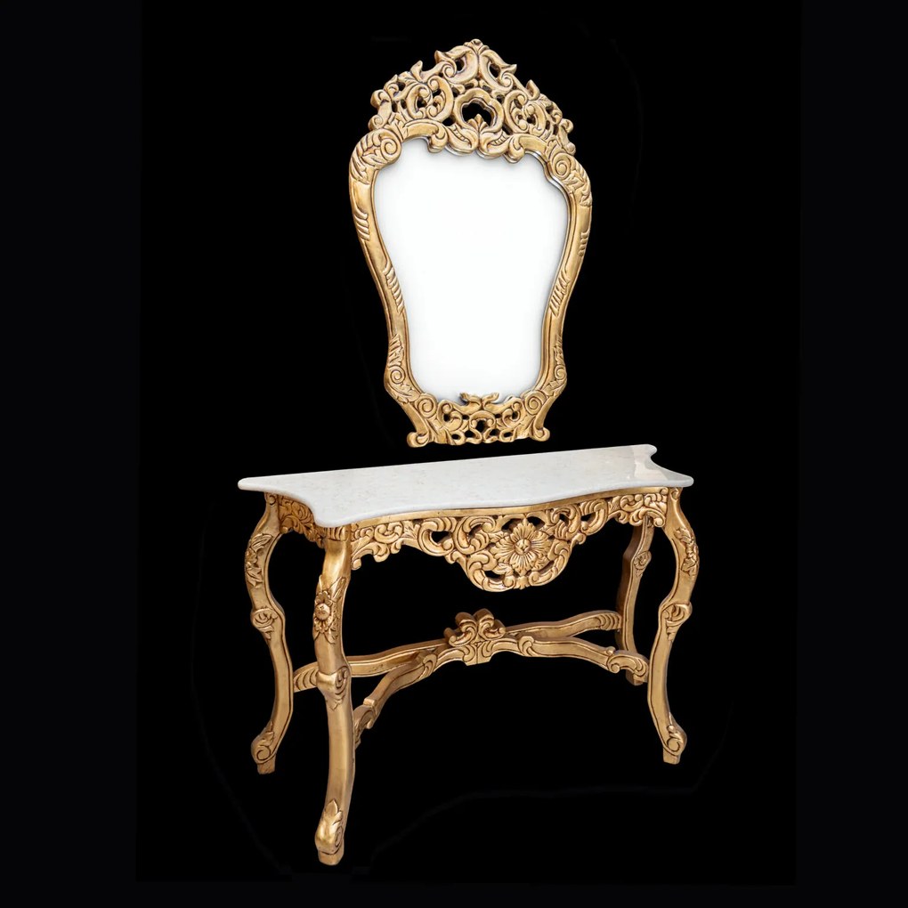 Конзолна маса с огледало  DF 251 j + DF 456 j