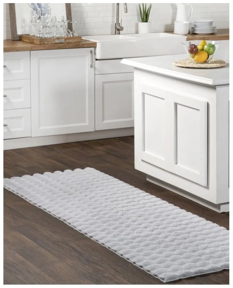 Светлосив килим подходящ за пране 120x170 cm Bubble Grey – Mila Home