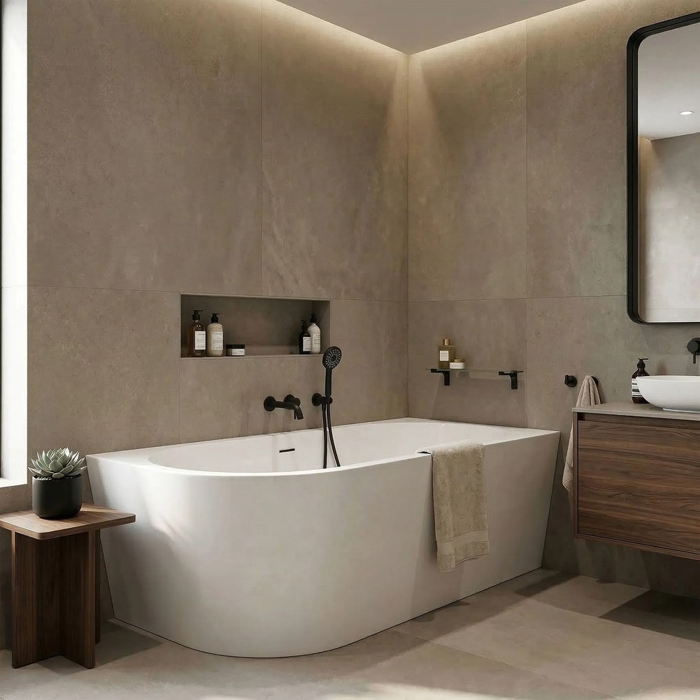 Свободностояща акрилна Вана SYDNEY BELLANTO RIGHT 170cm