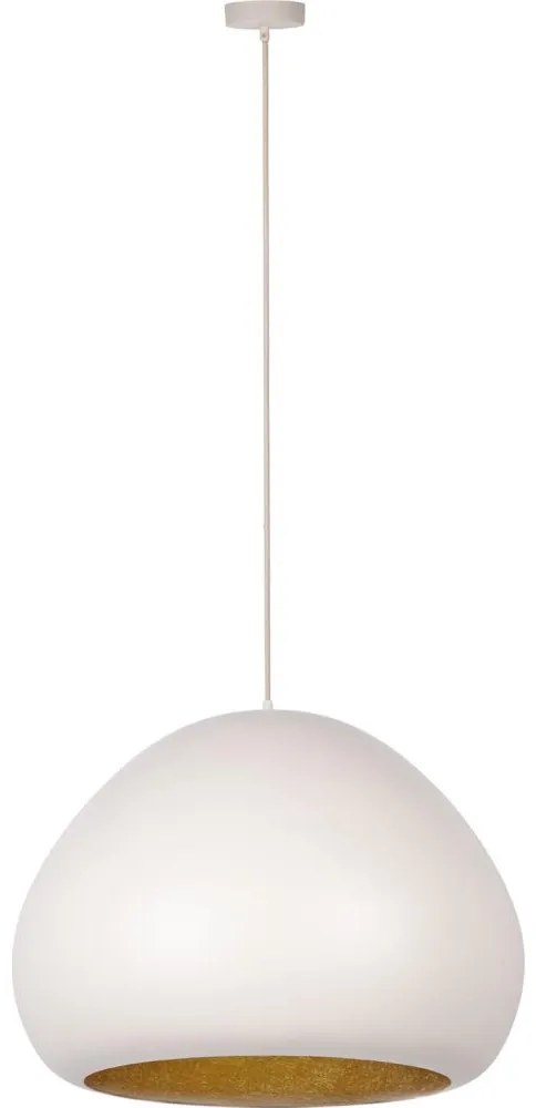 Пендел LAVA 1xE27/15W/230V кремав/златист
