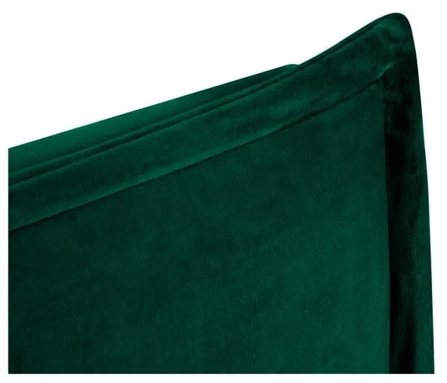 Тъмнозелена табла за легло 180x120 cm Monica – Milo Casa