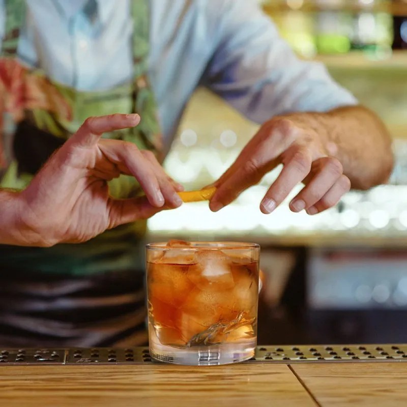 Комплект чаши за уиски LIITON Grand Canyon 300 мл, 4 бр, Удебелени стени, 3D дъно с форма на Гранд Каньон, Прозрачен