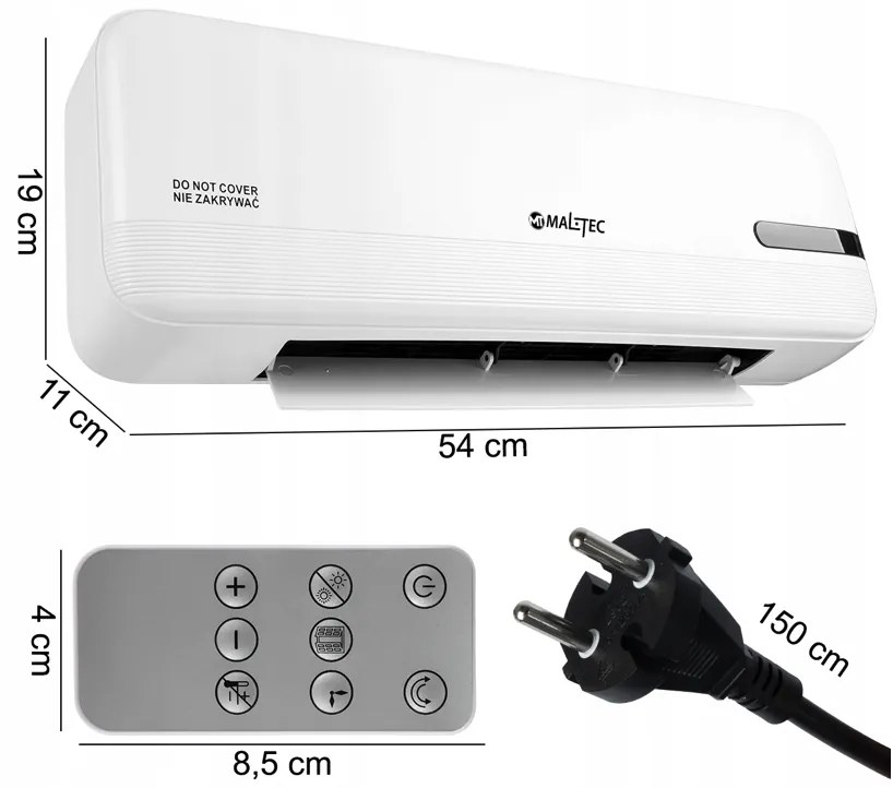 Електрическа въздушна завеса MALTEC PT4000WT