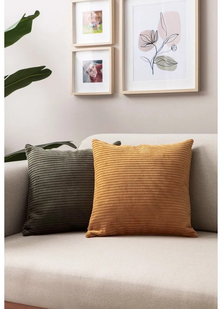 Калъфки за възглавници от рипсено кадифе в комплект от 2 бр. 43x43 cm – Mioli Decor