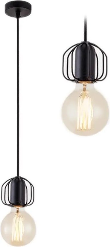 Пендел единичен Loft Black APP591-1CP