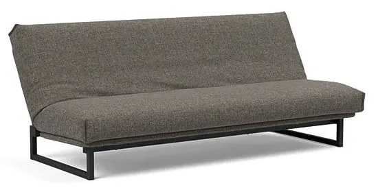 Сиво-кафяв разтегателен диван 200 cm Fraction – Innovation