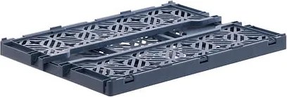 Детска сгъваема щайга atmosphera, Arry, Син, 40×30×15 cm