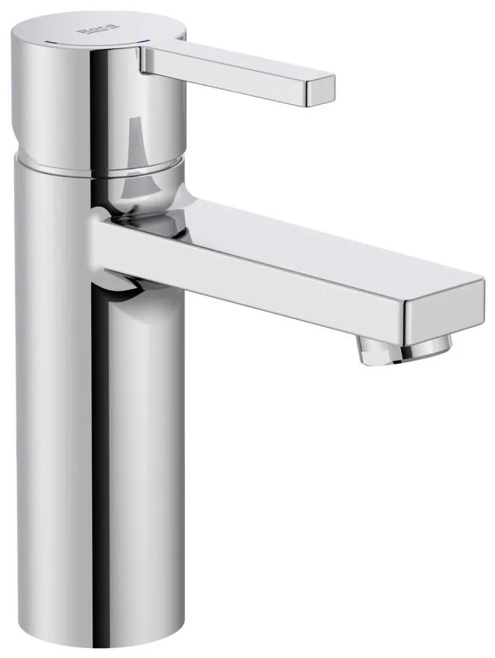 Roca A5A3296C00 - смесител за умивалник + сифон NAIA 16,7 см лъскав хром