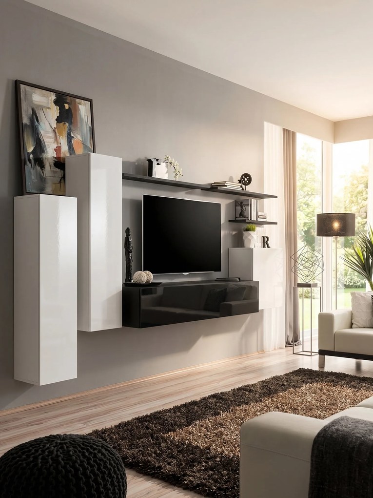 Холна секция Swiss I-White - Black