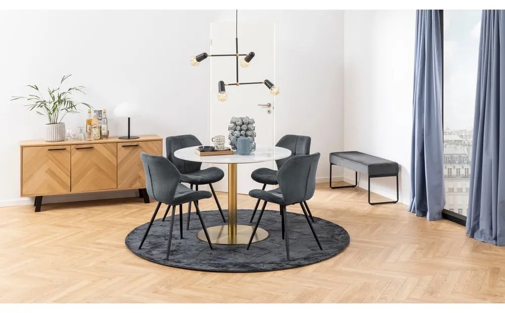 Нисък скрин от дъб 150x71 cm Brighton - Actona