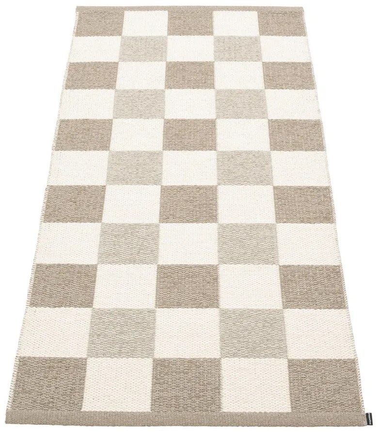 Бежова и кремава пътека за открито и закрито 70x160 cm Pix Dark Linen – Pappelina