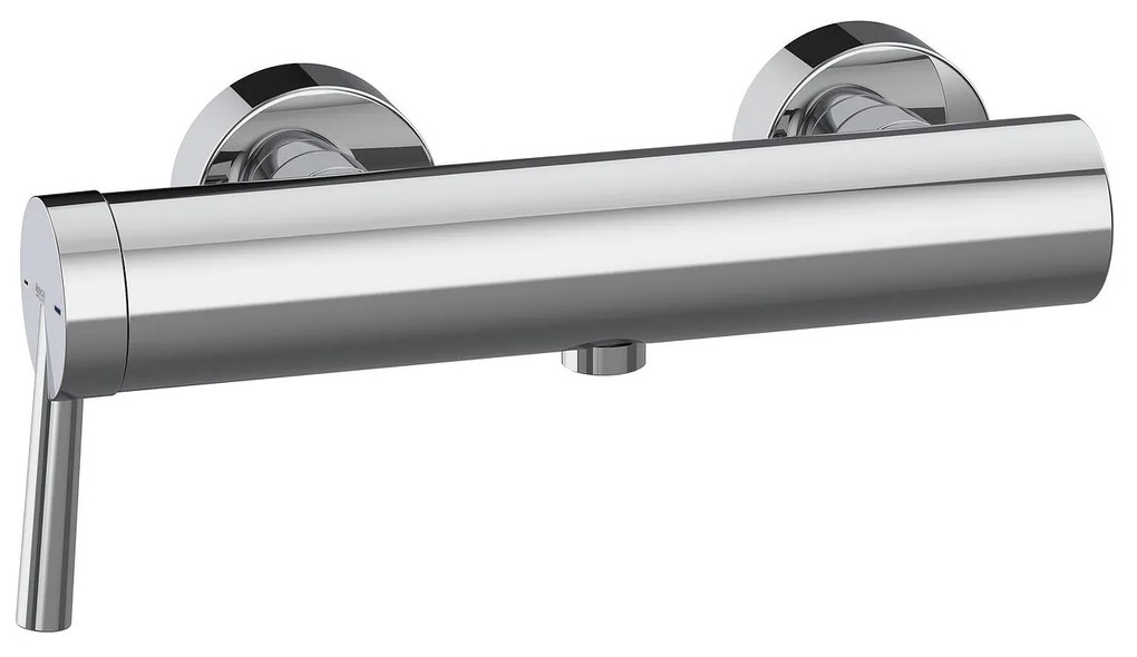 Стенен смесител за душ, A5A216DC00, Roca, хром, 27.5х10.3х7.8см