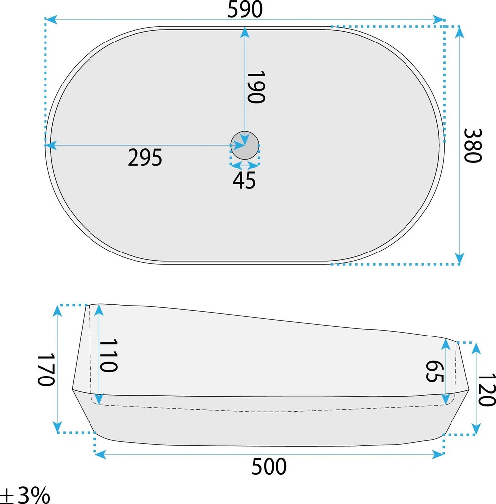 Умивалник за плот Zoe Marlo