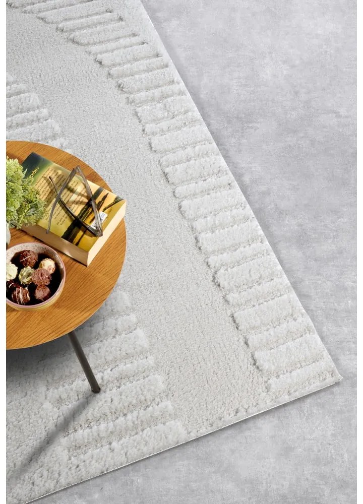 Кремав килим 120x170 cm Bartoux Cream White – Elle Decoration