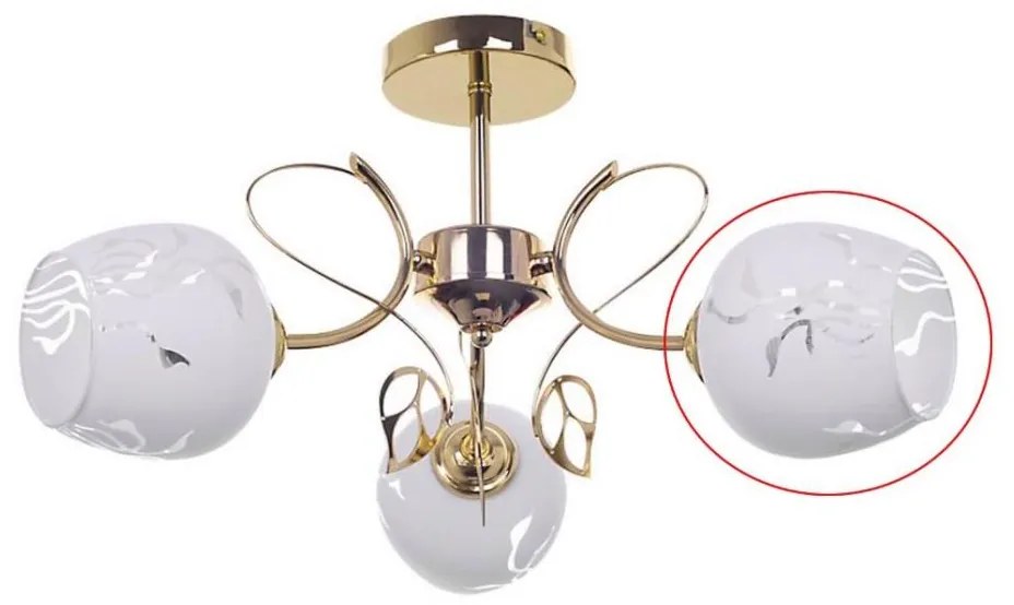 Rabalux 5098 - Резервно стъкло за полилей FAUNA E27