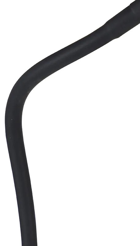 Подова лампа черна с LED 5-степенна димируема по Келвин - Botot