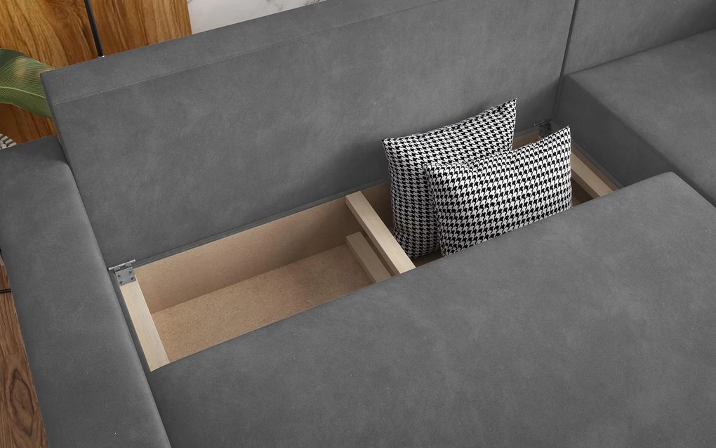 Разтегателен ъглов диван Фабиола