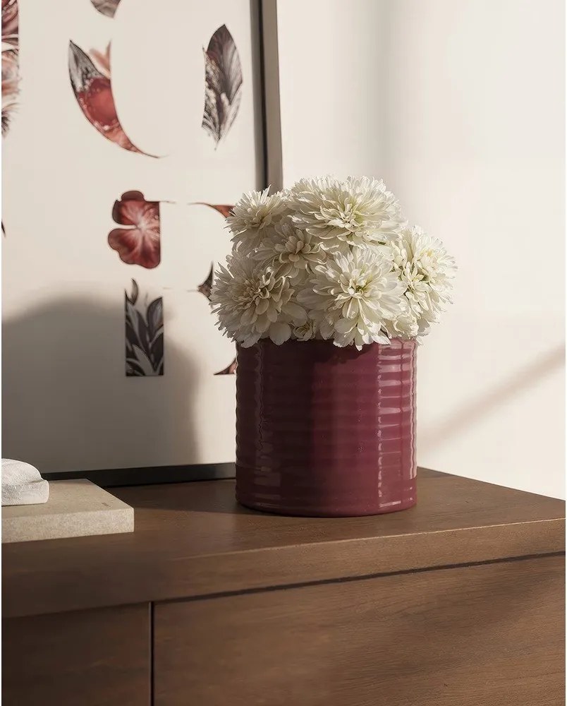 Керамично ръчно изработено покритие за кашпа ø 25 cm Fortuna – Artevasi