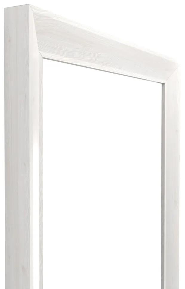 Стенно огледало с бяла рамка , 47 x 147 cm Paris - Styler