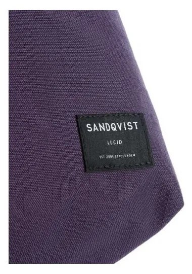 Тъмнолилава раница от рипстоп Oliver - Sandqvist