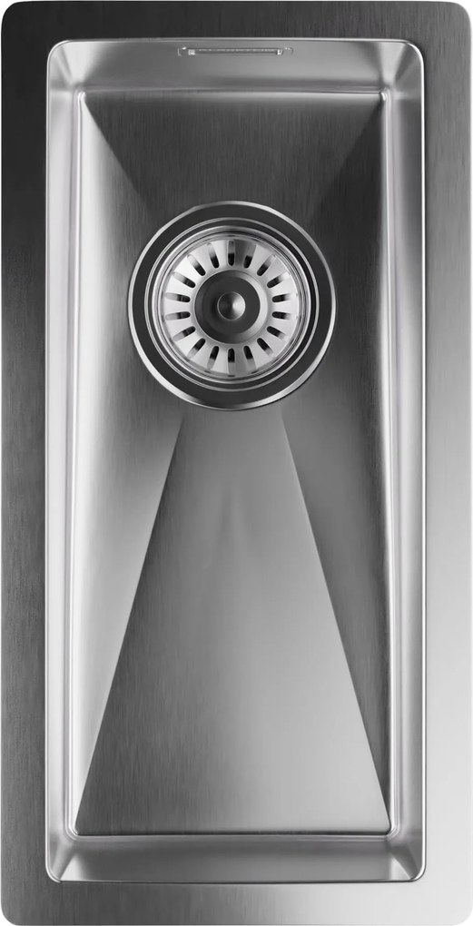 Klarstein Кухненска мивка TitanSteel 45 x 23 см (LxW) с повърхност, устойчива на ръжда, драскотини и топлина
