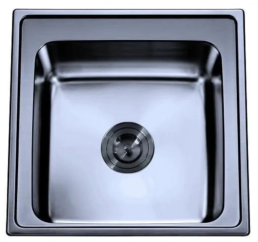Кухненска мивка ICK 5050B, алпака, едно корито, 50x50см