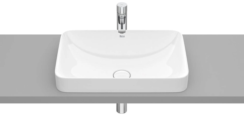 Мивка за баня A327534000, Roca, за вграждане, бял, 55x37x7.5см