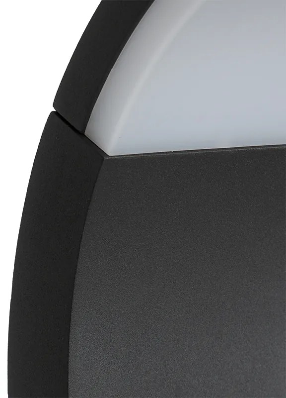 Модерен външен стълб антрацит 60 см с LED IP54 - Litt