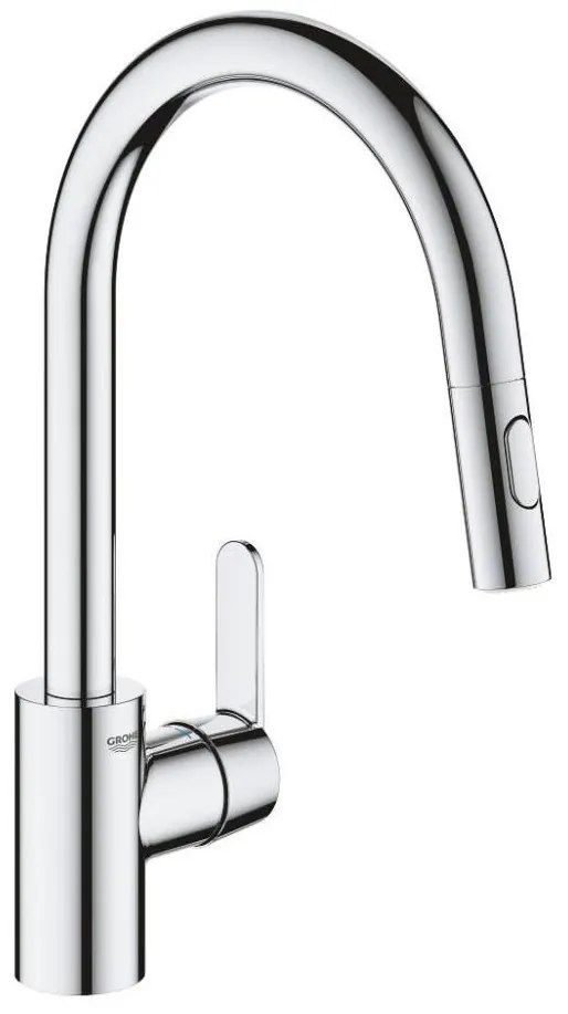 GROHE 31484001 - Смесител за мивка GET, лъскав хром