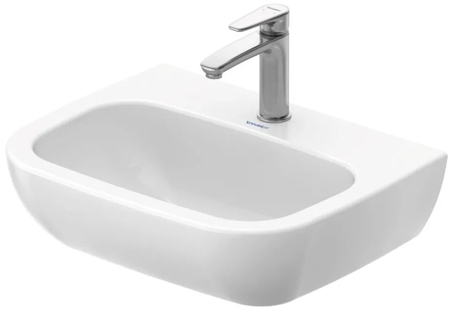 Duravit 23115500002 - Стенен умивалник D-CODE 55x43 cm керамика/бял гланц