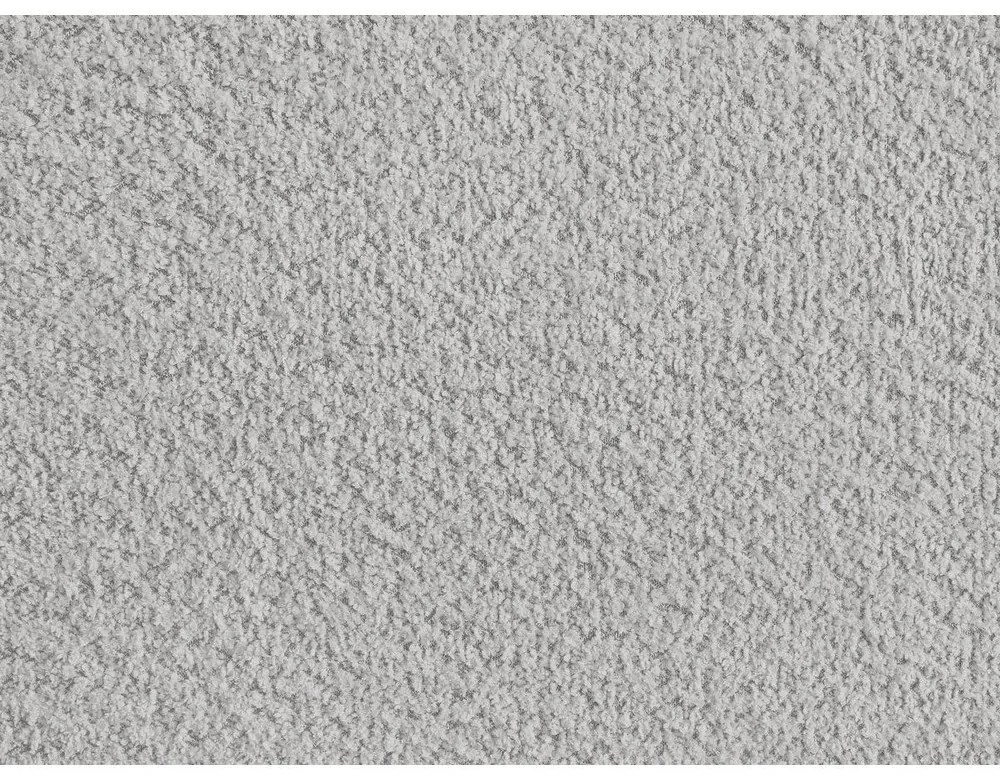 Светлосиво двойно легло 160x200 cm тапицирано с място за съхранение/без табла с включена подматрачна рамка Inera – Bobochic Paris