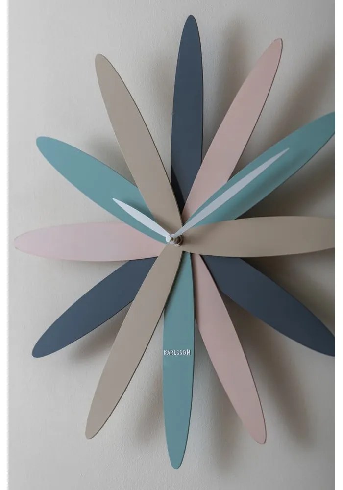 Стенен часовник ø 45 cm Bloom - Karlsson