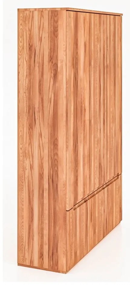 Гардероб от букова дървесина 135x206 cm Vento 3 - The Beds