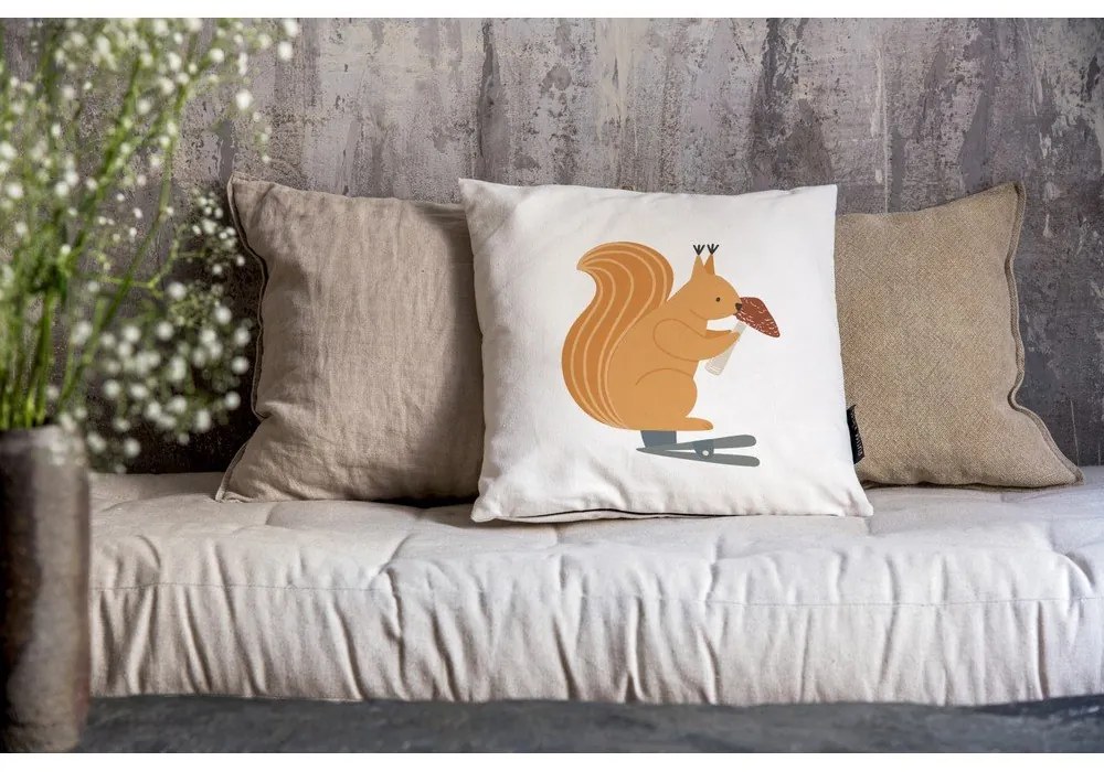 Калъфка за възглавница 45x45 cm Squirell And Toadstool – Butter Kings