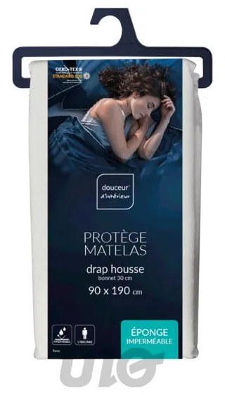 Протектор за матрак 90x190 cm Ponny – douceur d'intérieur