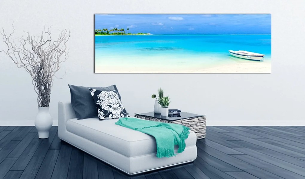 Печат върху платно - Azure Paradise 120x40