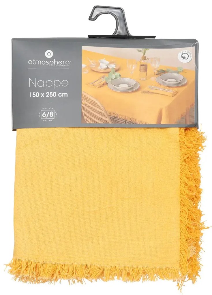 Покривка за маса atmosphera Nappe, 150x250 cm - Лен