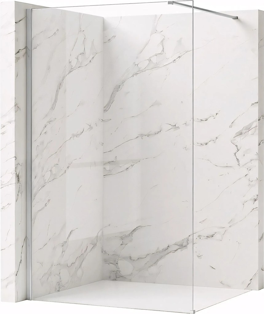 Параван за душ Rea Flexi Transparent / Chrome 130