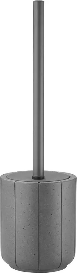 Сива четка за тоалетна от полиресин Kua – Blomus