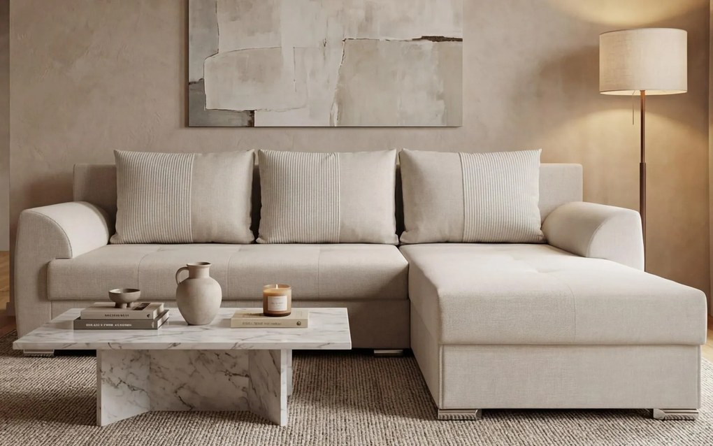 Разтегателен ъглов диван Деман Прайм