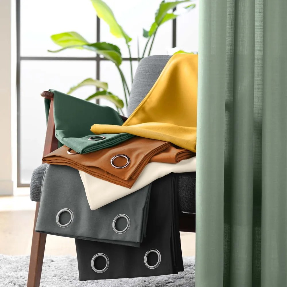 Кафяво перде 140x280 cm Soline – douceur d'intérieur