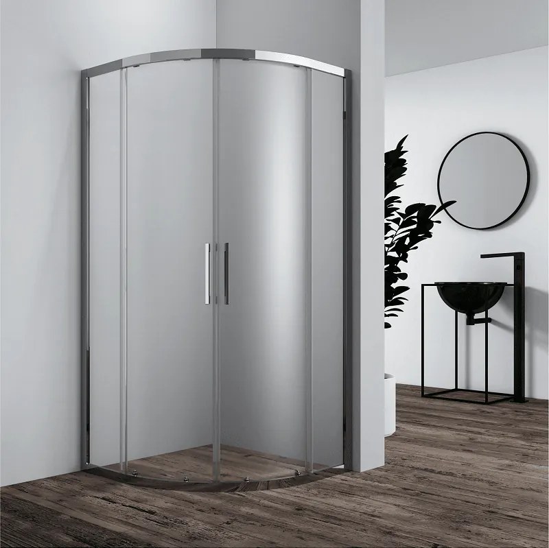 Душ кабина ICS 486TR NANO, 90x90x200см, 8мм