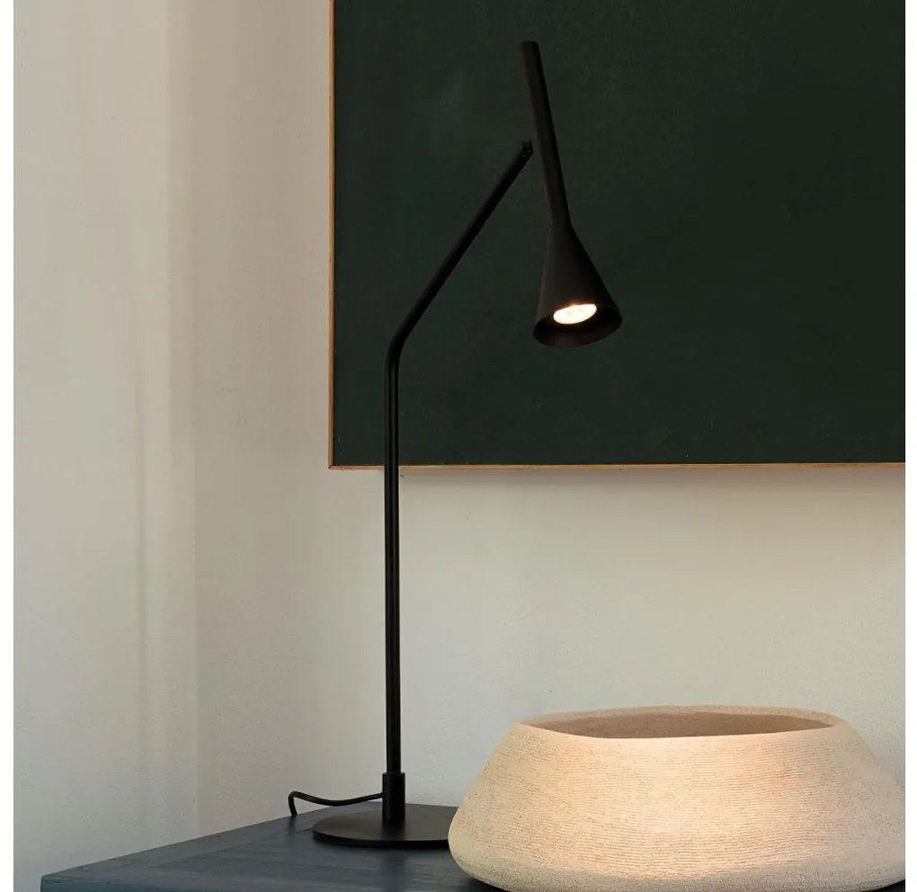 Ideal Lux - LED Димируема настолна лампа DIESIS LED/6,5W/230V CRI 90 черен