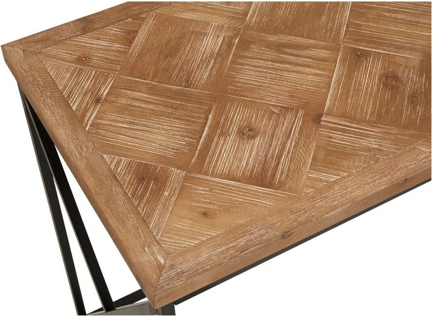 Конзолна маса от масивна ела в естествен цвят 48x120 cm Kickford – Premier Housewares