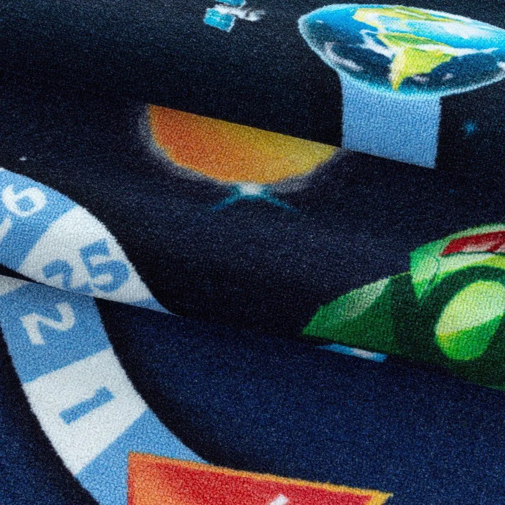 Тъмносин детски килим 120x170 cm Play Space – Ayyildiz Carpets