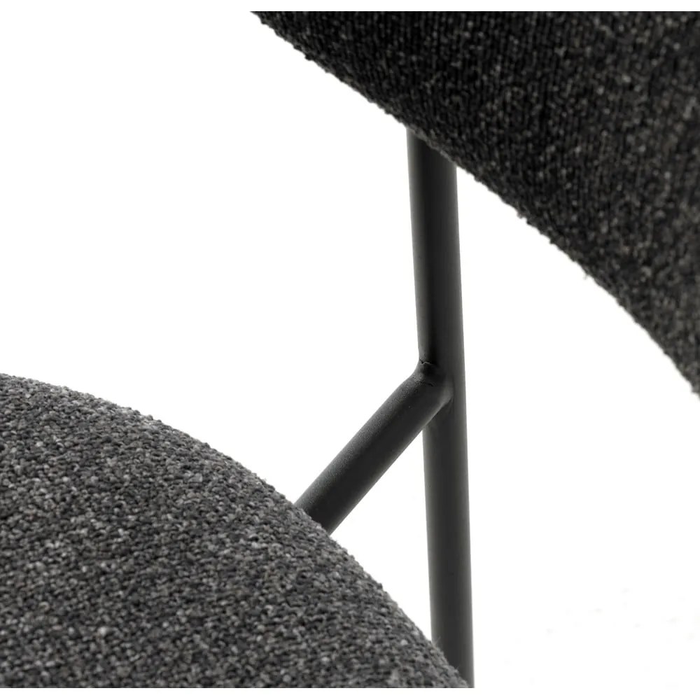 Тъмносив трапезен стол Zama – Unique Furniture