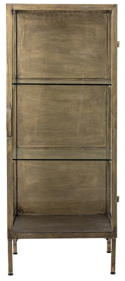 Метална витрина в златист цвят 45x110x40 cm Saone – Bloomingville