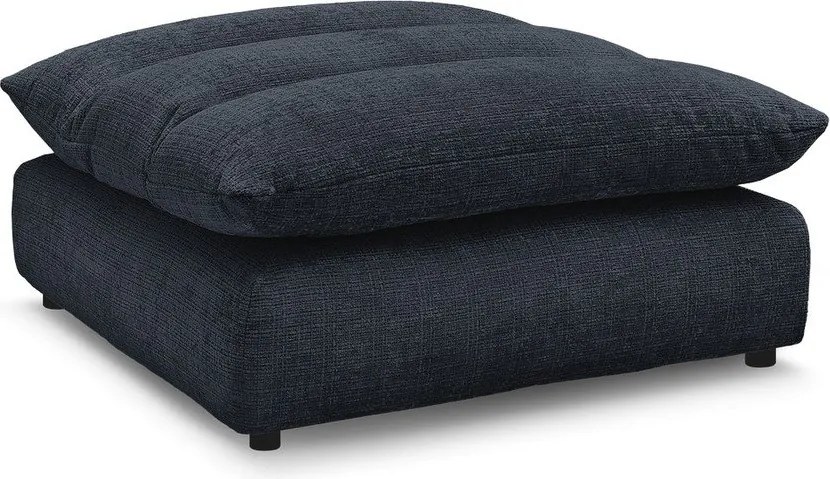 Тъмносиня шенилова табуретка Neil – Bobochic Paris