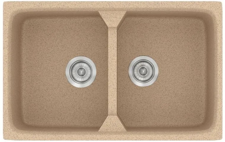 Мивка Sanitec 318-Granite Beige