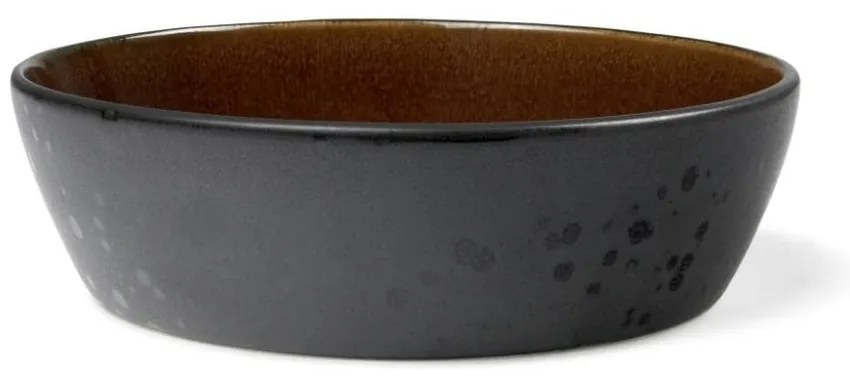 Черна/в кехлибарен цвят глинена купичка Gastro Black/Amber – Bitz